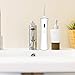 Water Flosser for Teeth, Junnom Dental Floss with 3 Jet Nozzles and 160ml Reservoir, IPX7 Waterproof USB Rechargeable 3 Water Pressure