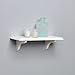 Shelf-Made KT-0148-818WT Wood Shelf Kit, White, 8-Inch by 18-Inch