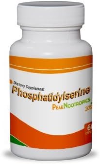 PeakNootropics Phosphatidylserine Capsules - 60 Count 200 mg Veggie Caps - Nootropic Supplement