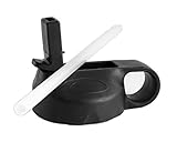 Hydro Flask Straw Lid - Fits 40oz, 32oz, 64oz Wide Mouth Hydroflask, FiftyFifty, Klear Bottle - BPA Free (Black)