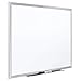 Quartet Whiteboard, Non-Magnetic Dry Erase White Board, 2' x 1.5', Total Erase, Silver Aluminum Frame (S531)