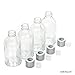 Hosley Aromatherapy Glass Diffuser Bottles with Stopper Cap Set of 4 85 Milliliter Boston Round Style Empty Great for Storing Essential Oils DIY Diffusers Craft Projects Wedding Party O9