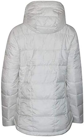 columbia women's discovery peak iii omni heat hooded puffer jacket