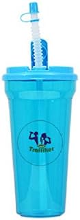 Liquid Traffiker Unbreakable Plastic Water Juice Beverage Glass Indoor Outdoor Events Blue