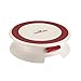 Cake Boss Decorating Tools Plastic Cake Decorating Turntable, Cream with 