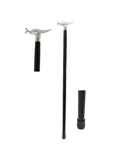 Handcrafted canes and walking sticks-36 inch peacock ha…