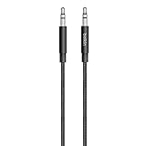 Belkin MiXiT Metallic Aux / Auxiliary Cable, 4 Feet (Black)