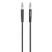 Belkin MiXiT Metallic Aux/Auxiliary Cable, 4 Feet (Black)