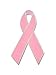 PinMart Breast Cancer Pink Awareness Ribbon Enamel Lapel Pin
