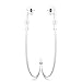 TechMatte AirPod Straps for Apple AirPods compatible with iPhone 7 and iPhone 7 Plus (White 2-Pack)