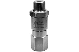 AMERICAN PRESSURE INC. American Pressure Stainless Steel High Pressure Live Gun Swivel - 3/8″ (Replacement for 32.564 DGV) - Made by Mosmatic