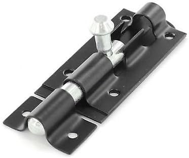 ChoicefullBargain 150mm(6") - Door Bolt Black Tower Bolt Gate Shed Door Slide Bolt