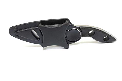 7" FULL TANG SURVIVAL BOOT KNIFE w/ NECK SHEATH Hunting Skinning Camping Combat