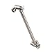 Lordear Shower Extension Arm Brushed Nickel,11 Inch Wall Mounted Extender Rainfall Adjustable Extension Shower Head Arm, Easy for Any Shower Angles