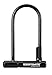 Kryptonite Keeper 12 Standard Heavy Duty Bicycle U-Lock with Bracket (4-Inch x 8-Inch), Black