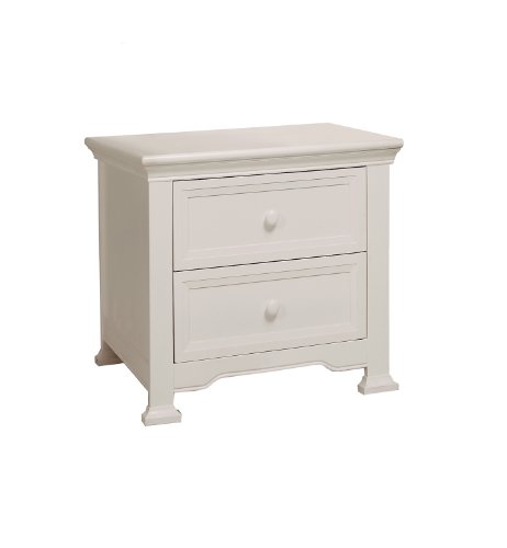 Centennial Medford 2 Drawer Nightstand White