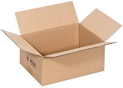 Caja de Envío / Caja de Cartón Plegable 305x220x130mm: Amazon.es: Oficina y papelería