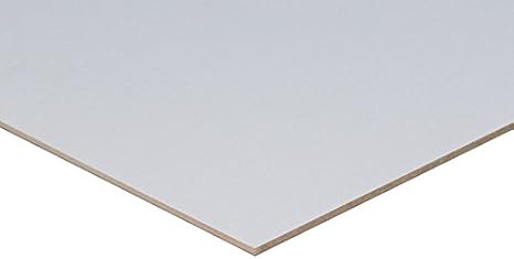 3mm HDF einseitig weiß grundiert Platte 100x70 cm: Amazon.de: Baumarkt