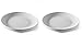 Nordic Ware Microwave Safe Plates 8 Piece Eco-Friendly Dinner Plate Set (8)