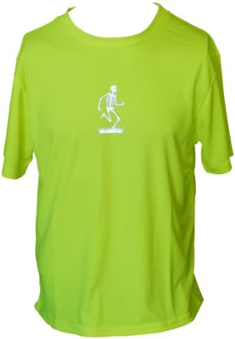 Mens Lime Yellow S-Sleeve (Pain is just weakness) M