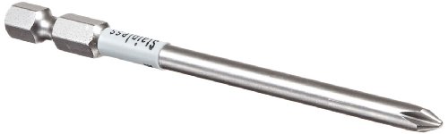 Wera Stainless 3851/4 Phillips #1 3-1/2-Inch Bit, 1/4-Inch Drive (Pack of 10)