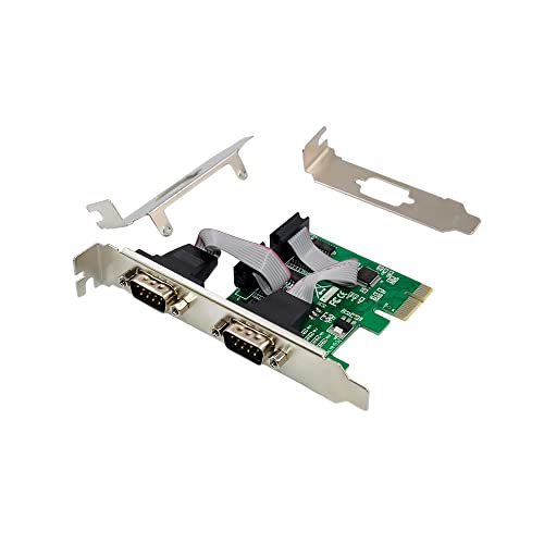 X-MEDIA XM-PEX-2S PCI-E 2-port Dual DB9 Serial/rs232