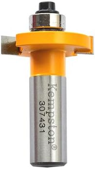 Kempston 307431 T Slotting Bit, 1/2-Inch Shank, 1-1/4 Cutting Diameter, 1/4 cutting Length