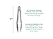 Mini Stainless Steel Salad Appetizer Catering Buffet Serving Utility Tongs with Sliding Locking Rings, Scalloped Tip, 7 Inches, Set of 4