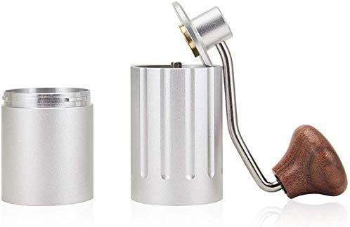 DYB Edelstahl-Kaffeemühle manuelle Gewürzmühle für Nüsse, Pfeffer, Samen, Kaffeebohnen, Espressomaschine, Küchengerät… – Bild 6