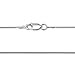 925 Sterling Silver 1MM Snake Chain Italian Crafted Necklace Thin Lightweight Strong - Lobster Claw Clasp