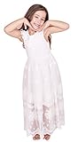 Bow Dream Flower Girl's Dress Vintage Lace