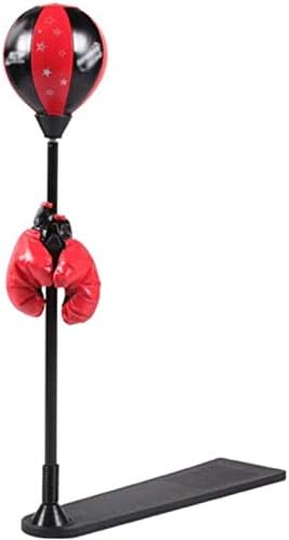 Cyysjj アジャスタブルボクシングキッズボクシングパンチング バッグセットタンブラースピードボールトレーニングの反応スピードボールキッズホームボクシンググローブ5 10歳の男の子のおもちゃ Gcamedia Com