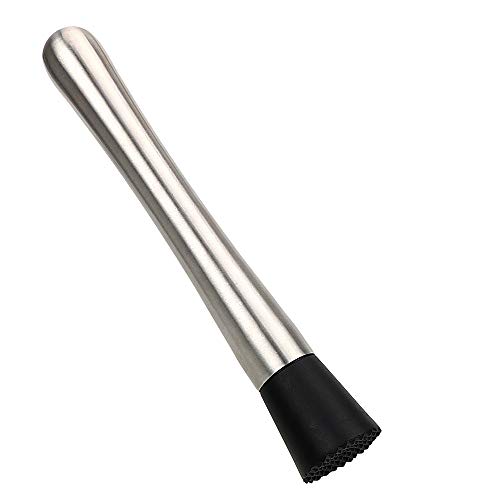 Chisbbu Swizzle Stick Metal Stampfer Barware Gadgets Edelstahl Cocktail Shaker Wine Tools – Bild 3