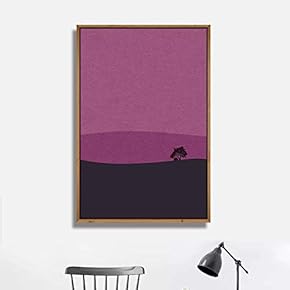 Framed Canvas Wall Art for Living Room, Bedroom Natural Scenery Canvas Prints for Modern Home Decoration Ready to Hang - 16"x24" inches