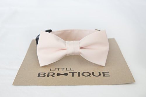 Blush/Petal Dog Bow Tie. Little Brotique. Wedding Attire, Photography Props