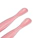 Silicone Baby Plate, with 2 pcs Silicone Spoon - BPA Free, Dishwasher, Microwave and Safe - Easy to Clean, Feeding Dishes for Kids/Infant (Pink)