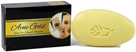 acne gold soap for acne and pimple (pack of 2)