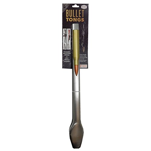 Gibson Bullet Stainless Steel Kitchen & BBQ Tongs - 18.0