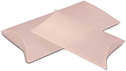 Amazon Com White Frosted Pillow Boxes Quantity 50 Width 7 8