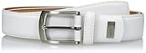 Nike Men's G-Flex Feather Edge Belt, White, 36