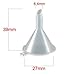12 Mini Plastic Funnels (PP) for Essential Oils & Sand Art - 27mm/6.4mm