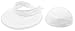 Wide Large Brim Sun Hat Summer UV Protection Thin Hat 2 in 1 Beach Sun Hat,White,One Size