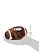 SPOT Plush Football Dog Toy with Squeaker | Soft, Plush Fabric Football Squeak Toy for Small and Large Dog Breeds | Fetch Toy for Throwing and Chasing | 4.5