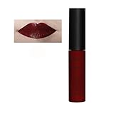 Fullkang Waterproof Matte Liquid Long Lasting Lip Gloss Lipstick 34 Colors (Red 02)