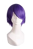 MapofBeauty Men's Short Straight Wig Cosplay Costume Wig