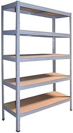 Shelf Creations Schwerlastregal 200x50x60cm - 5 Böden Steckregal Für Garage & Keller