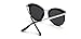 GAMT Retro Oversized Round Sunglasses Fashion Cat Eye Designer for Women