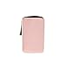 BUBM PU Leather Portable Travel Bag for Dyson Supersonic HD01 Hair Dryer,Fashion Zipper Moistureproof Anti-scratch Dustproof Shockproof Protection Organizer Travel Storage Case (Pink)