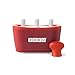 Zoku Quick Pop Maker, Make Popsicles in as Little as 7 Minutes on your Countertop, Red