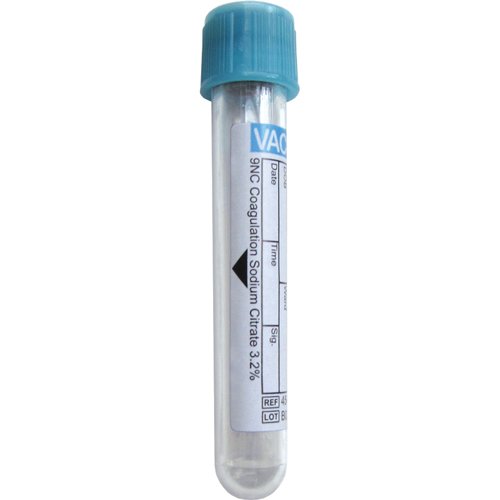 Greiner Bio One Vacuette 454334 Polyethylene Therephthalate Sodium Citrate Blood Collection